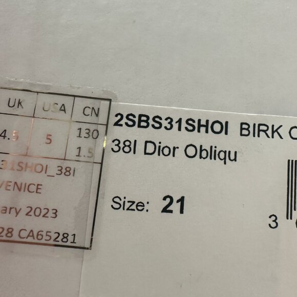 Baby Dior Sandals - Picture 3 of 3